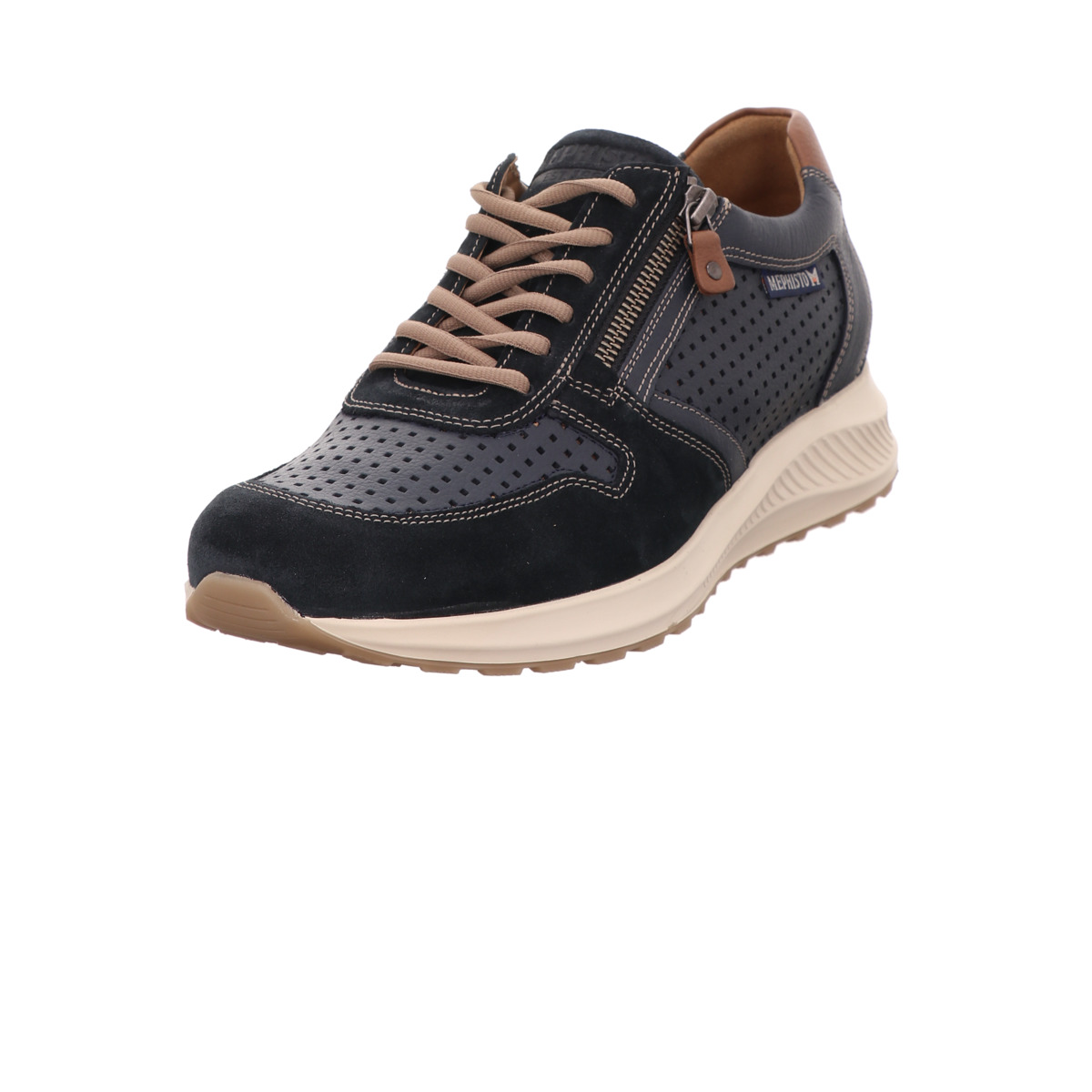 Schnürhalbschuh, Dino, Mephisto Blau