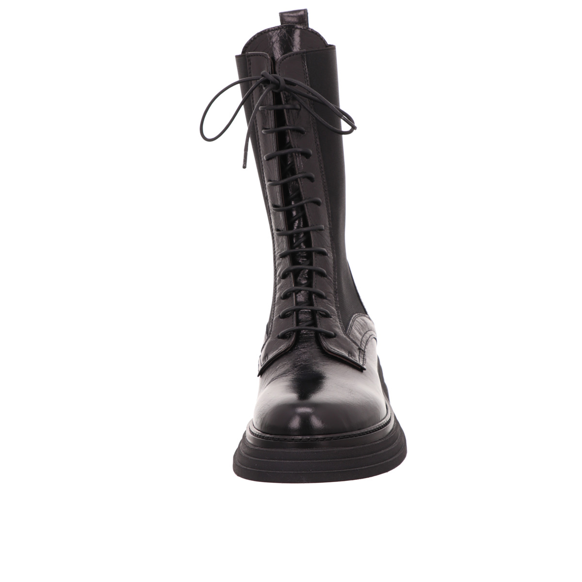 Schnürstiefelette, Laura Bellariva Schwarz