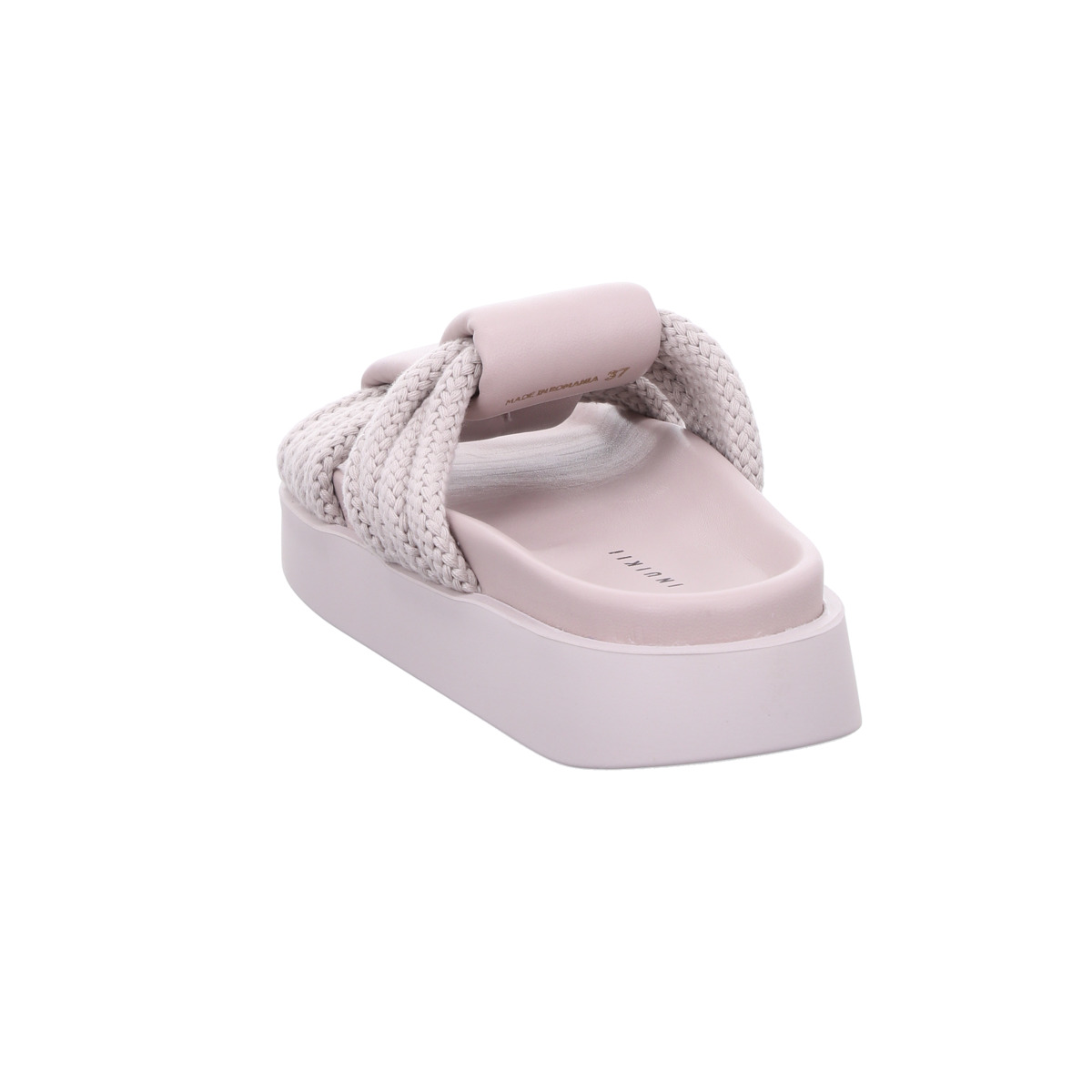 Pantolette, Cord Athena, INUIKII Grau