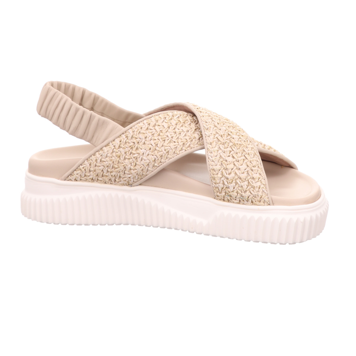 Sandale, Voile Blanche Beige