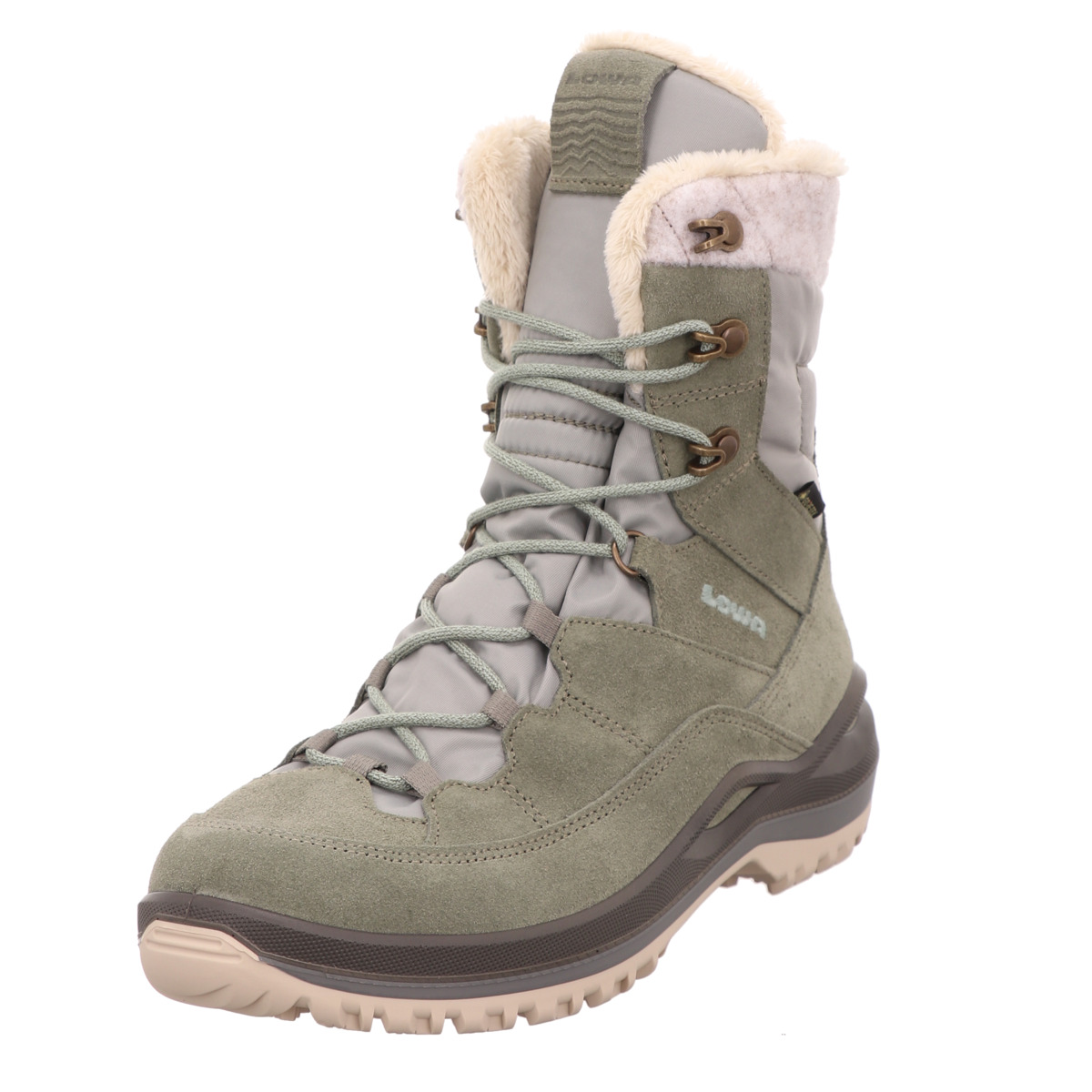 Schnürboots, Calceta, Lowa Grün