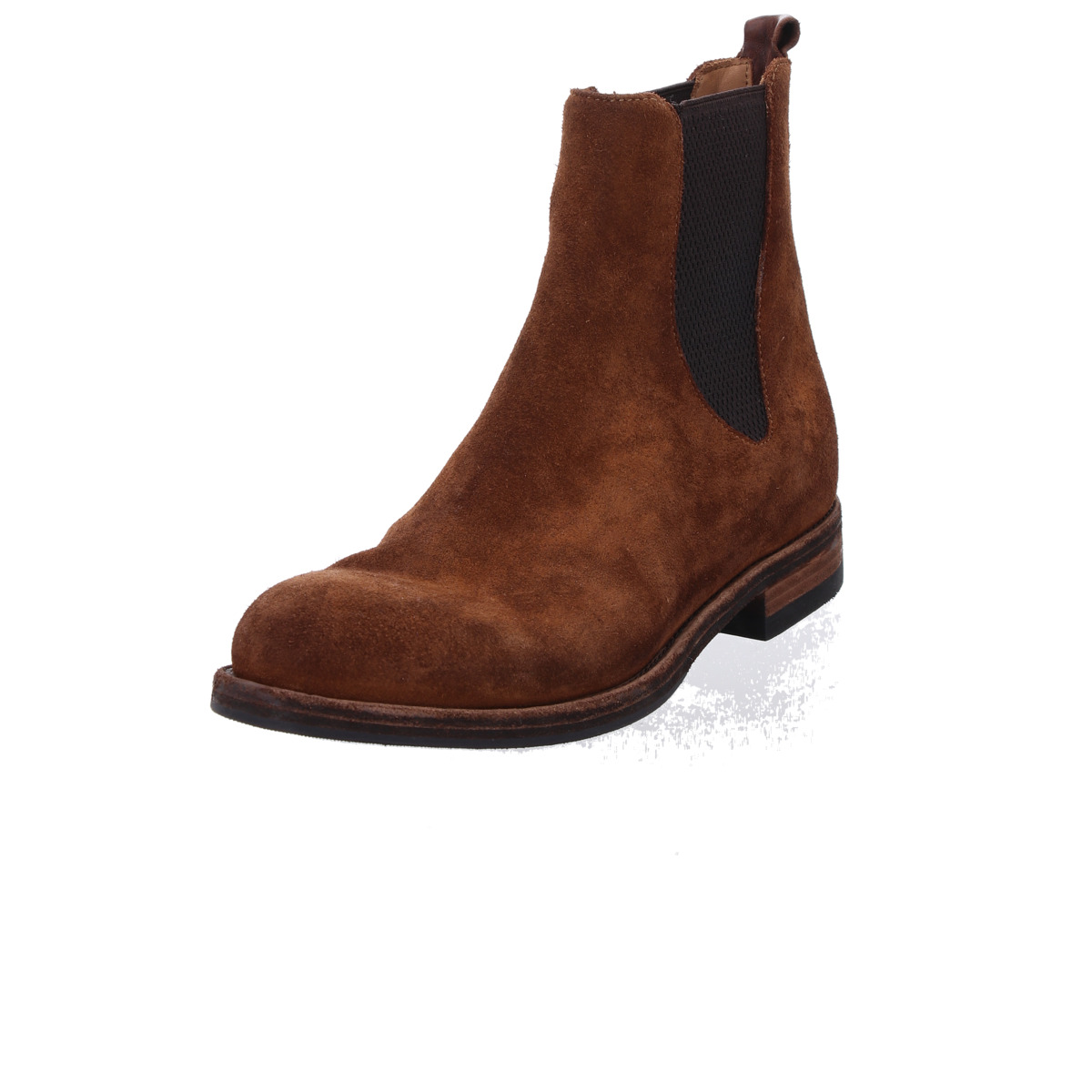 Chelsea-Stiefelette Cognac
