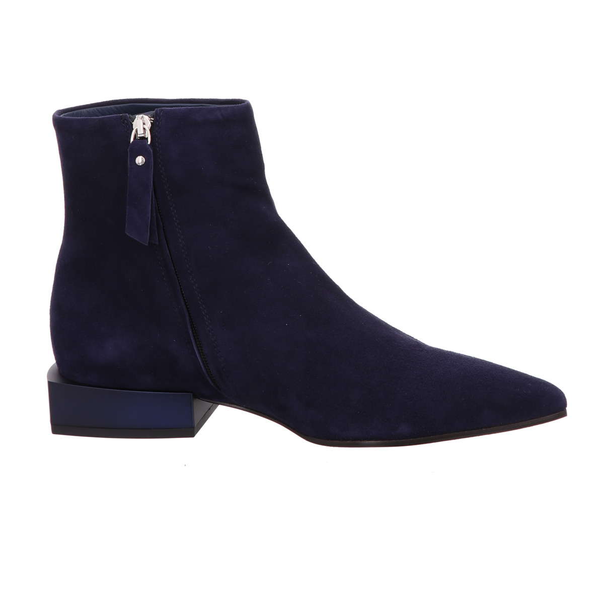 Stiefelette Blau