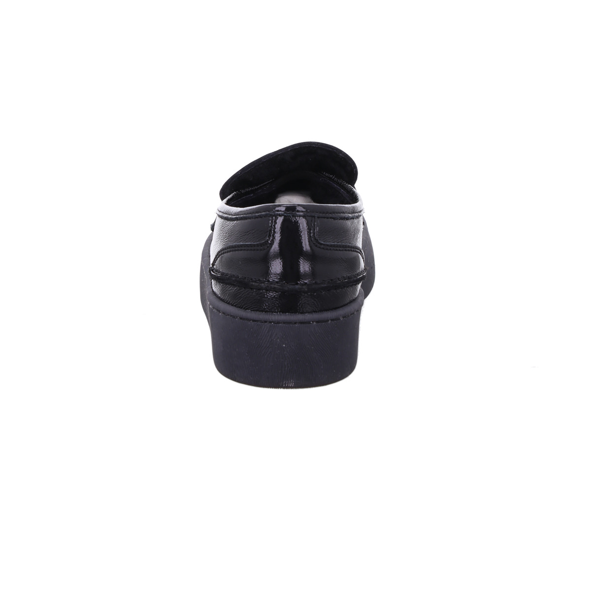 Slipper, ESME FUR, Voile Blanche Schwarz