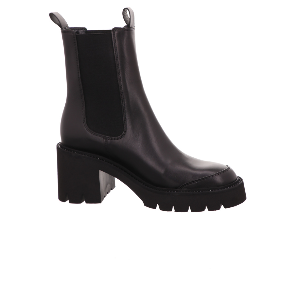 Stiefelette, Glossy, Kennel und Schmenger Schwarz