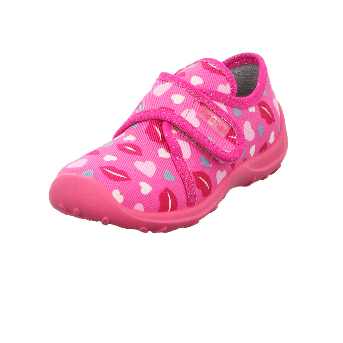 Hausschuh, Fischer Pink