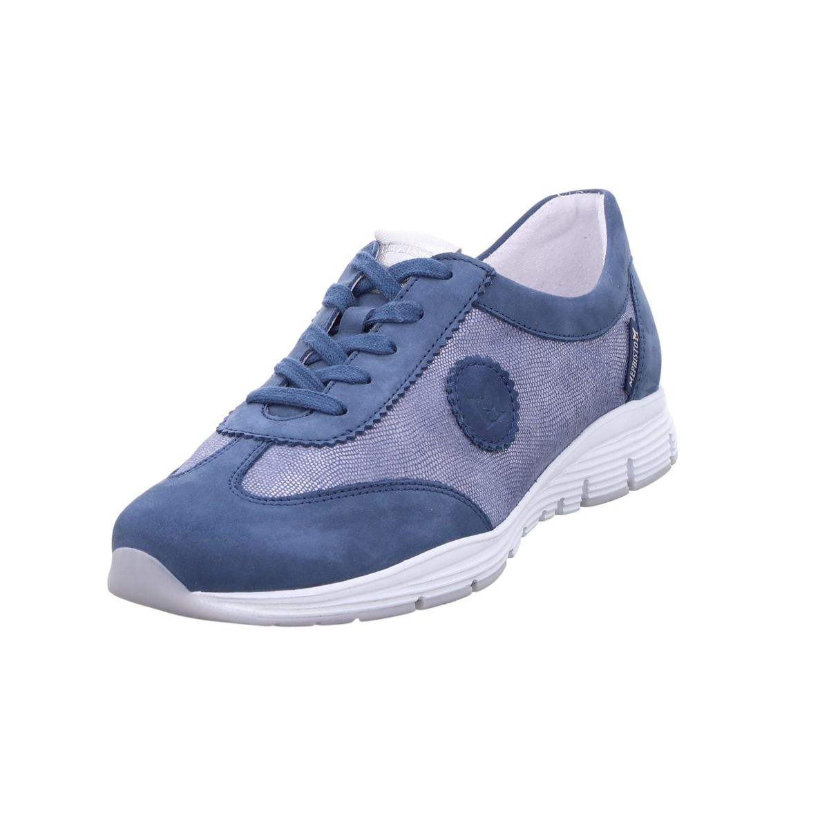 Sneaker, YAEL, Mephisto Blau Kombi