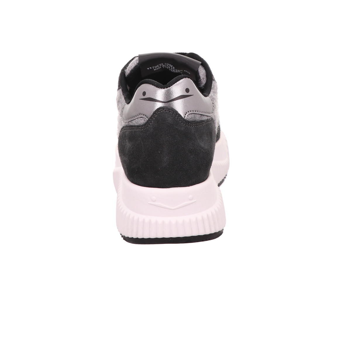 Sneaker, Lana, Voile Blanche Grau Kombi