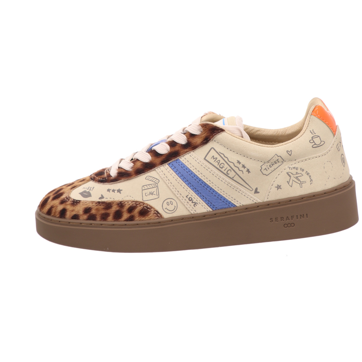 Sneaker, Serafini Beige Kombi