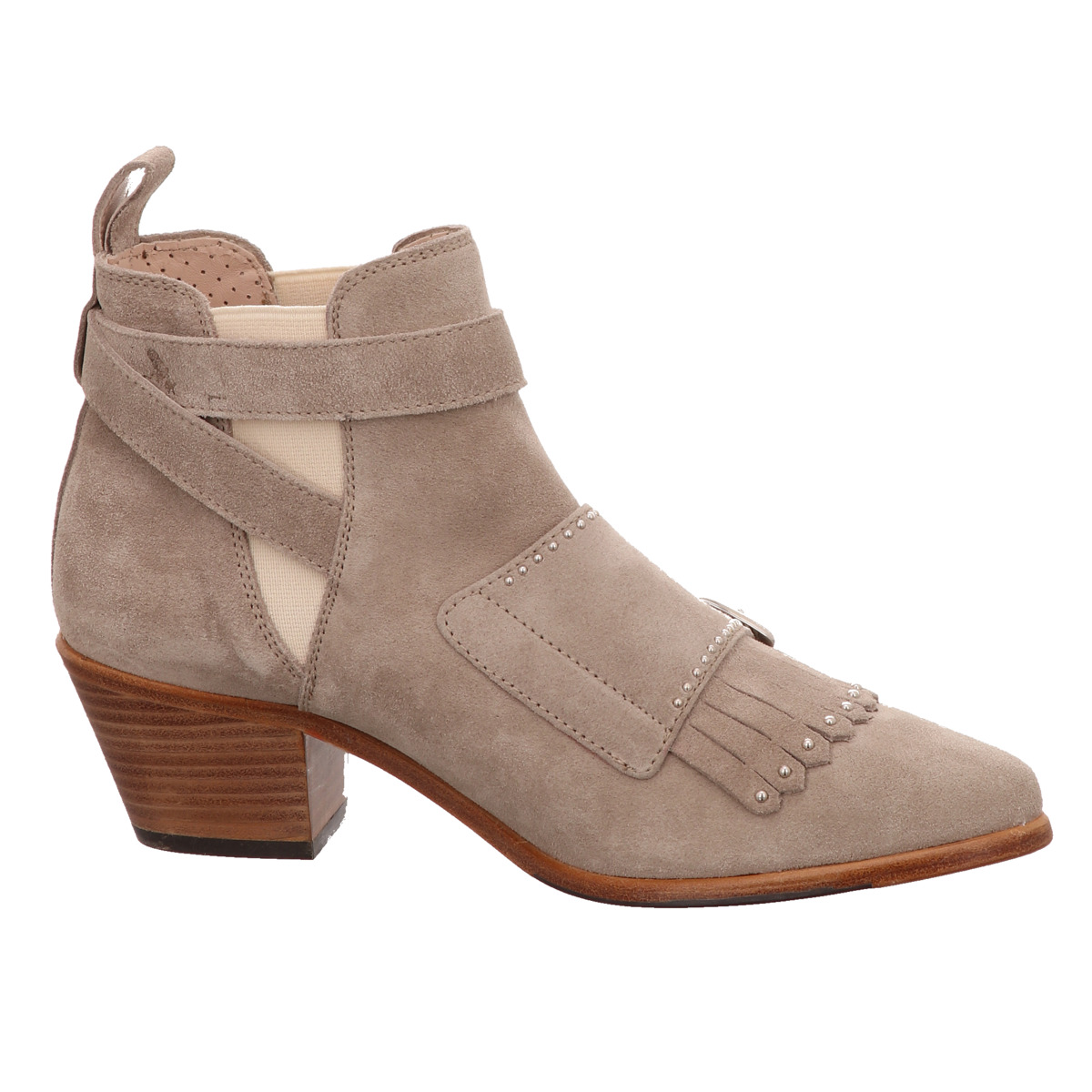 Stiefelette Beige