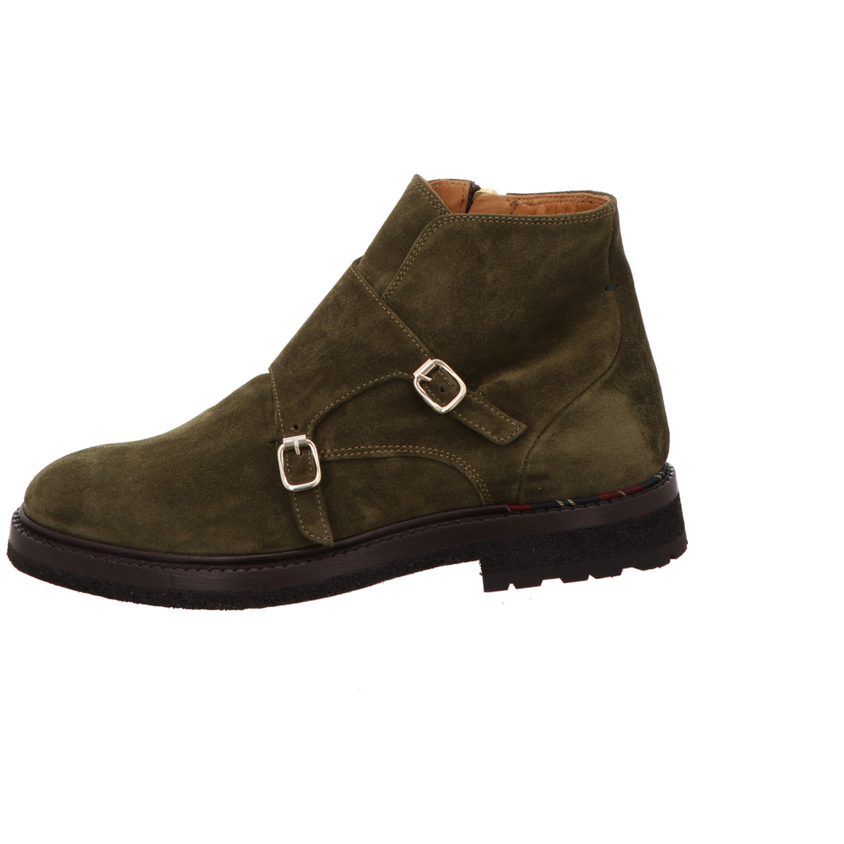 Monk-Stiefelette Oliv