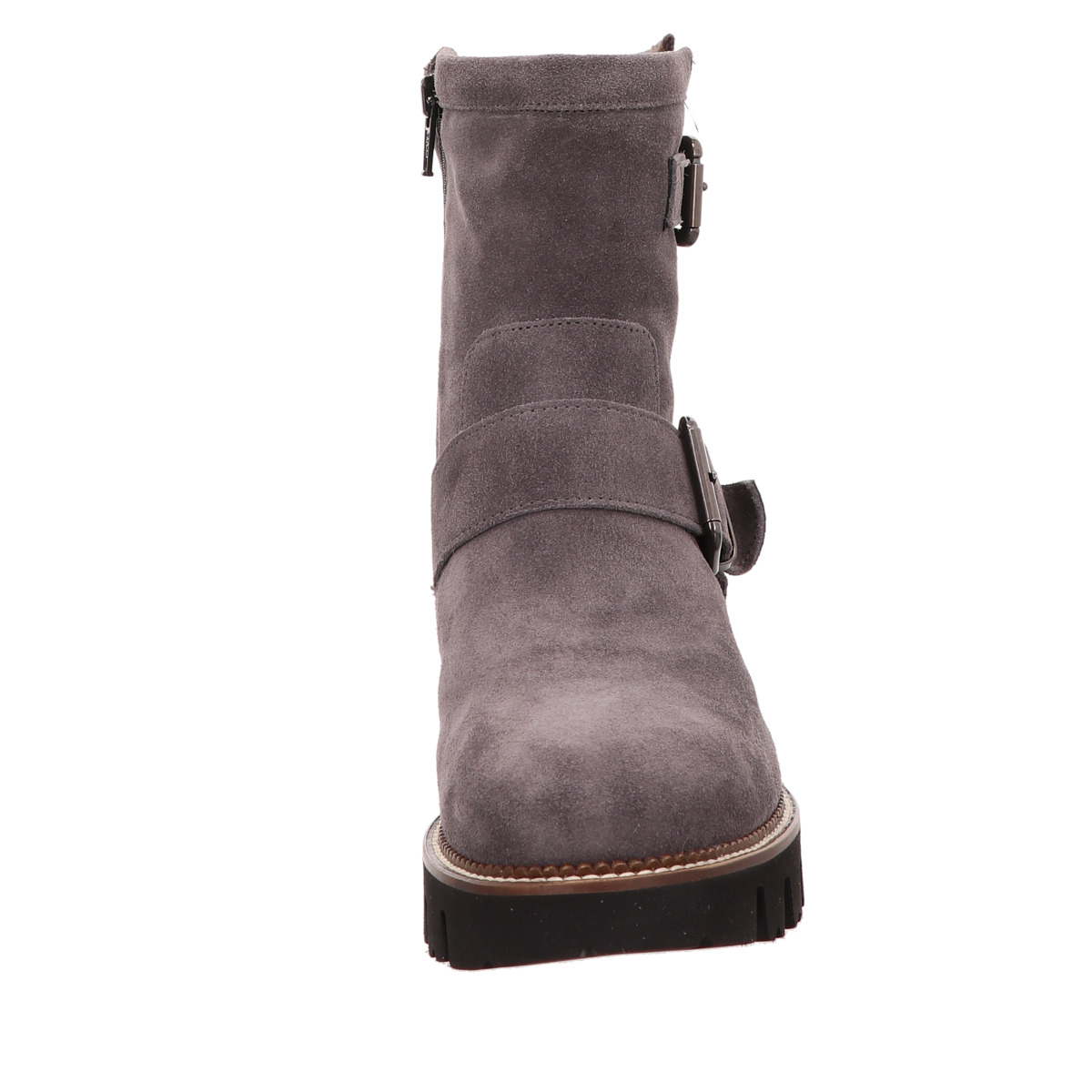Stiefelette, Caiman Grau