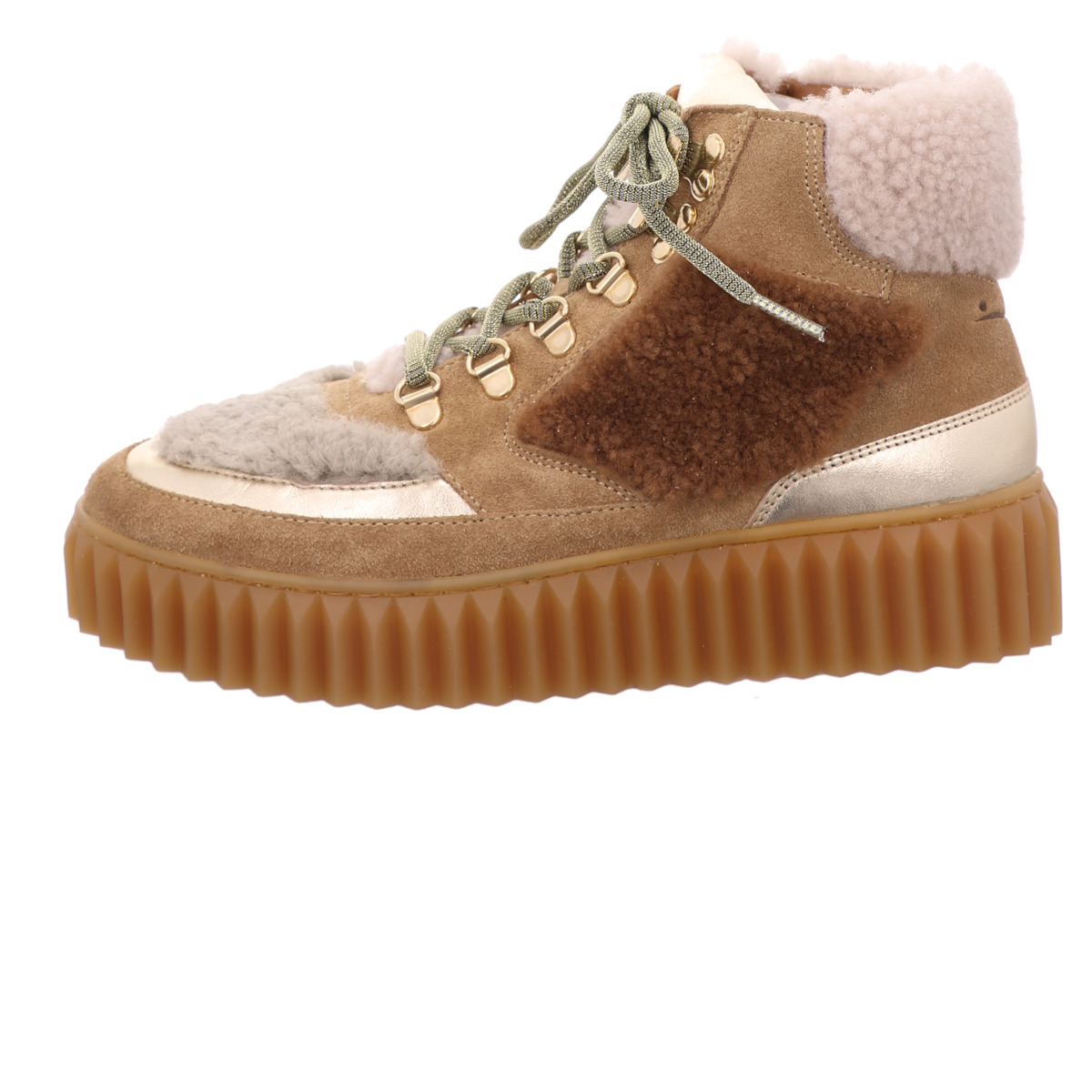Stiefelette, Eva Hike, Voile Blanche Braun Kombi