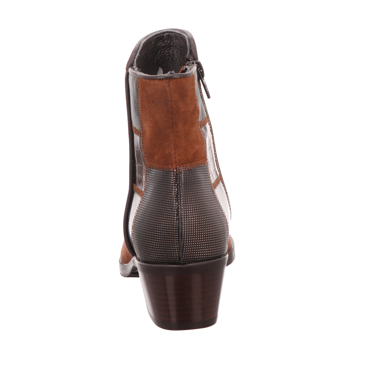Stiefelette Cognac