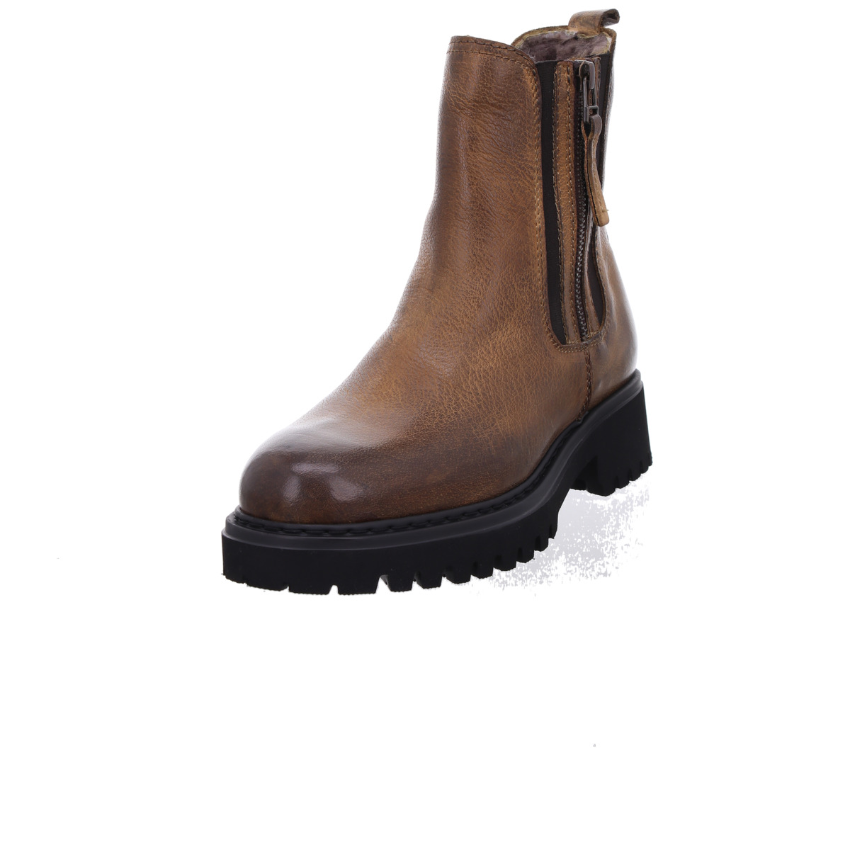 Stiefelette, Pawelks Braun Kombi