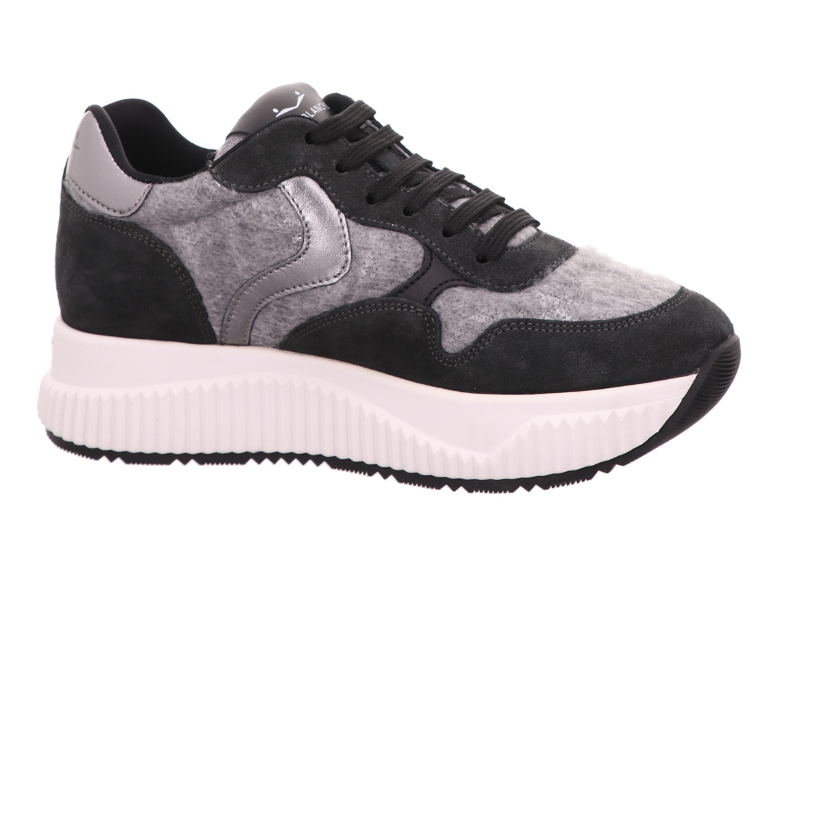 Sneaker, Lana, Voile Blanche Grau Kombi