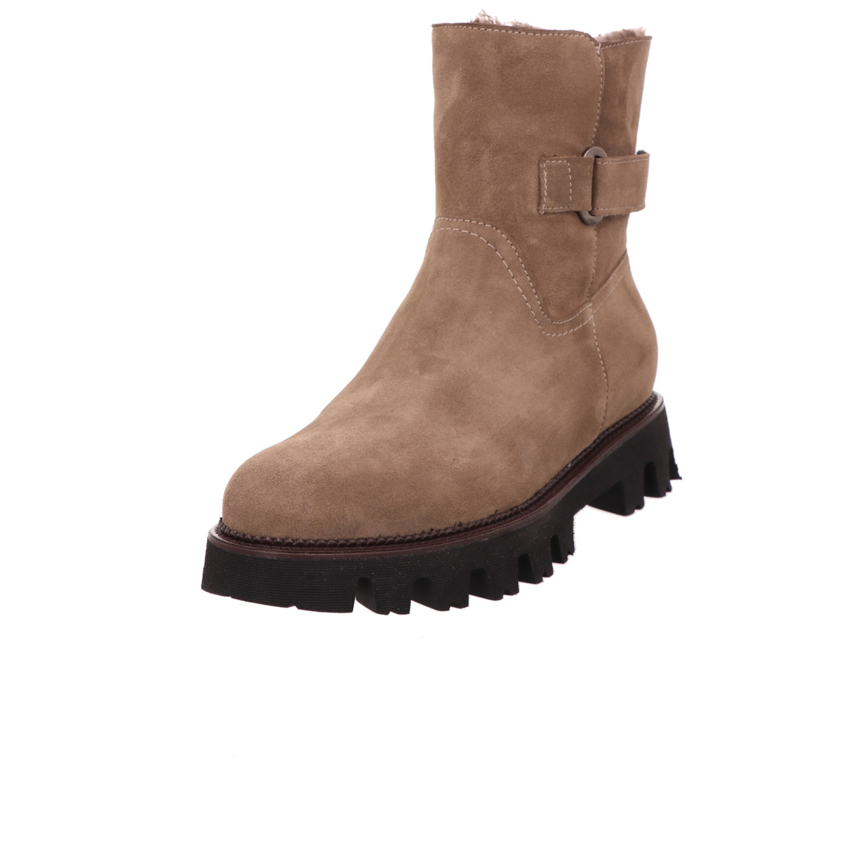 Stiefelette, Caiman Beige