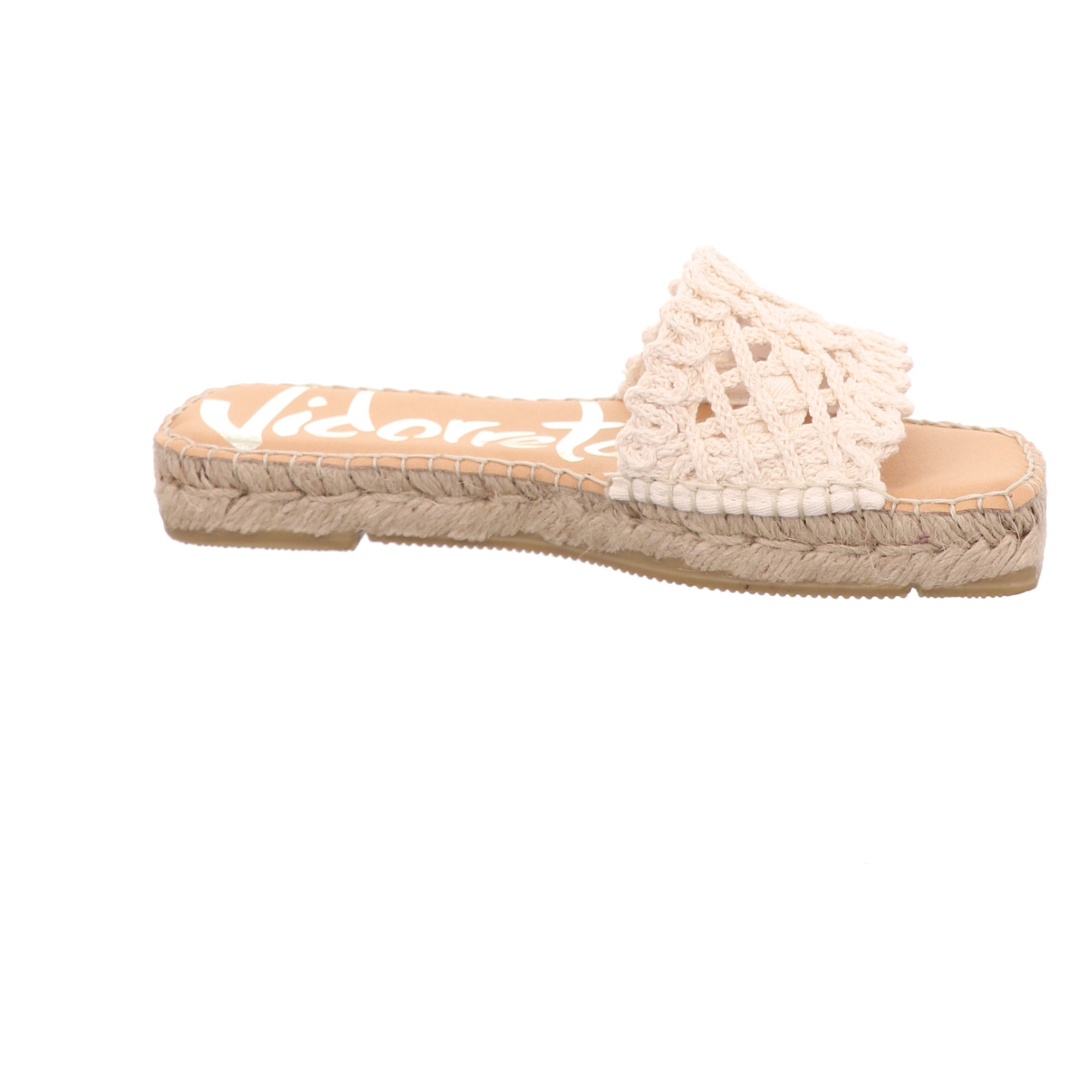 Pantolette, Vidorreta Beige