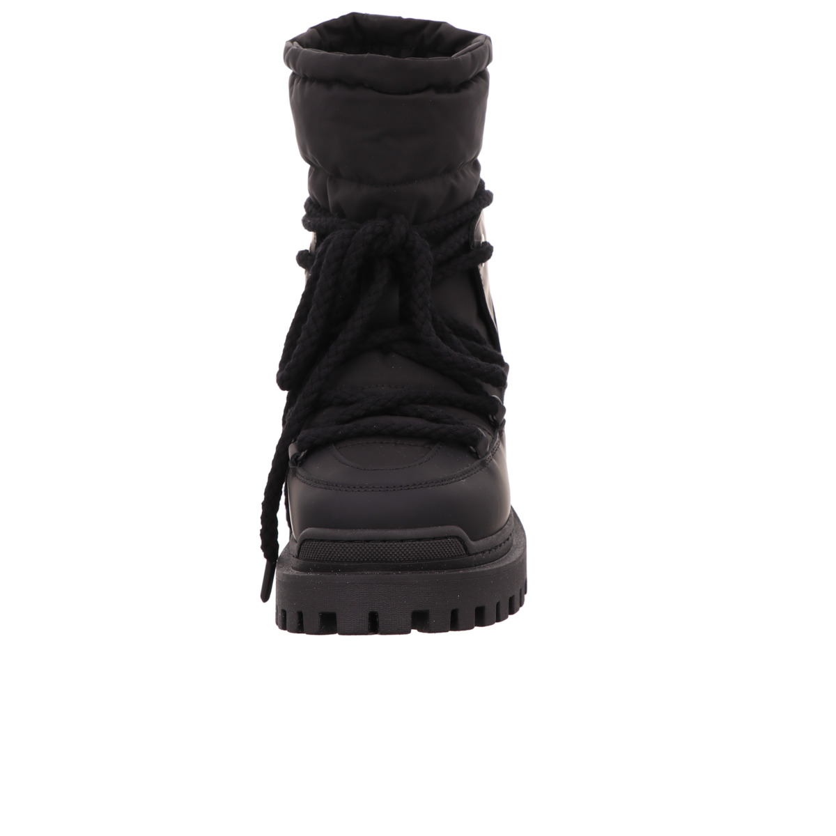Schnürstiefelette, INUIKII Schwarz