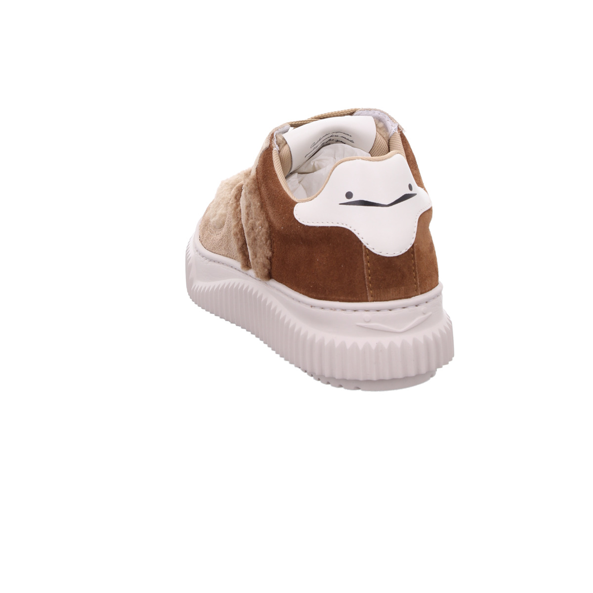 Sneaker, Laura, Voile Blanche Braun Kombi