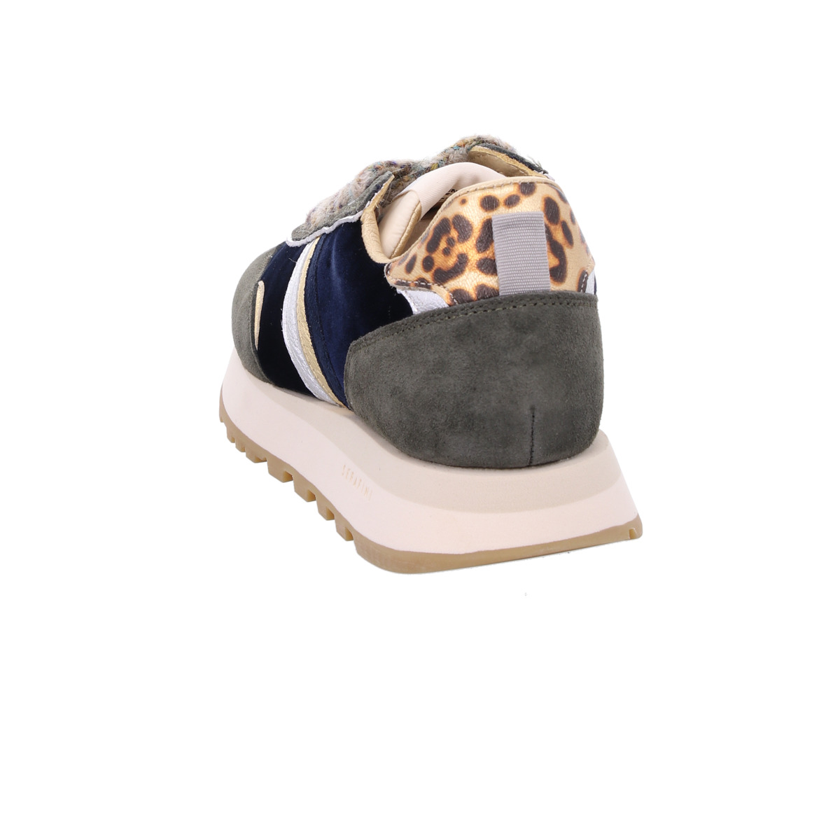 Sneaker, Torino, Serafini Blau Kombi