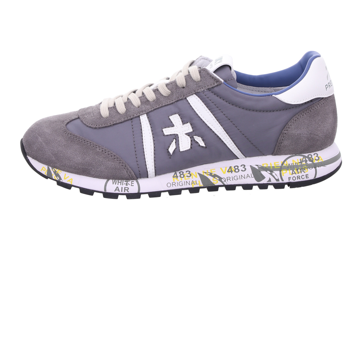 Sneaker, LUCY, Premiata Grau Kombi