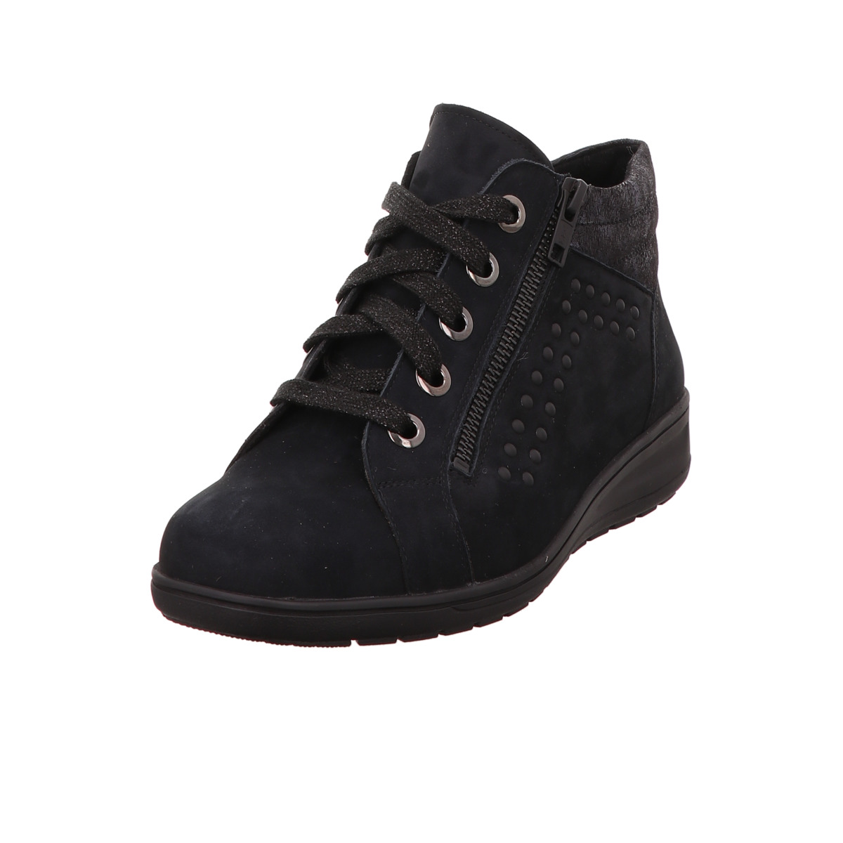 Schnürschuh, Kate, Solidus Blau