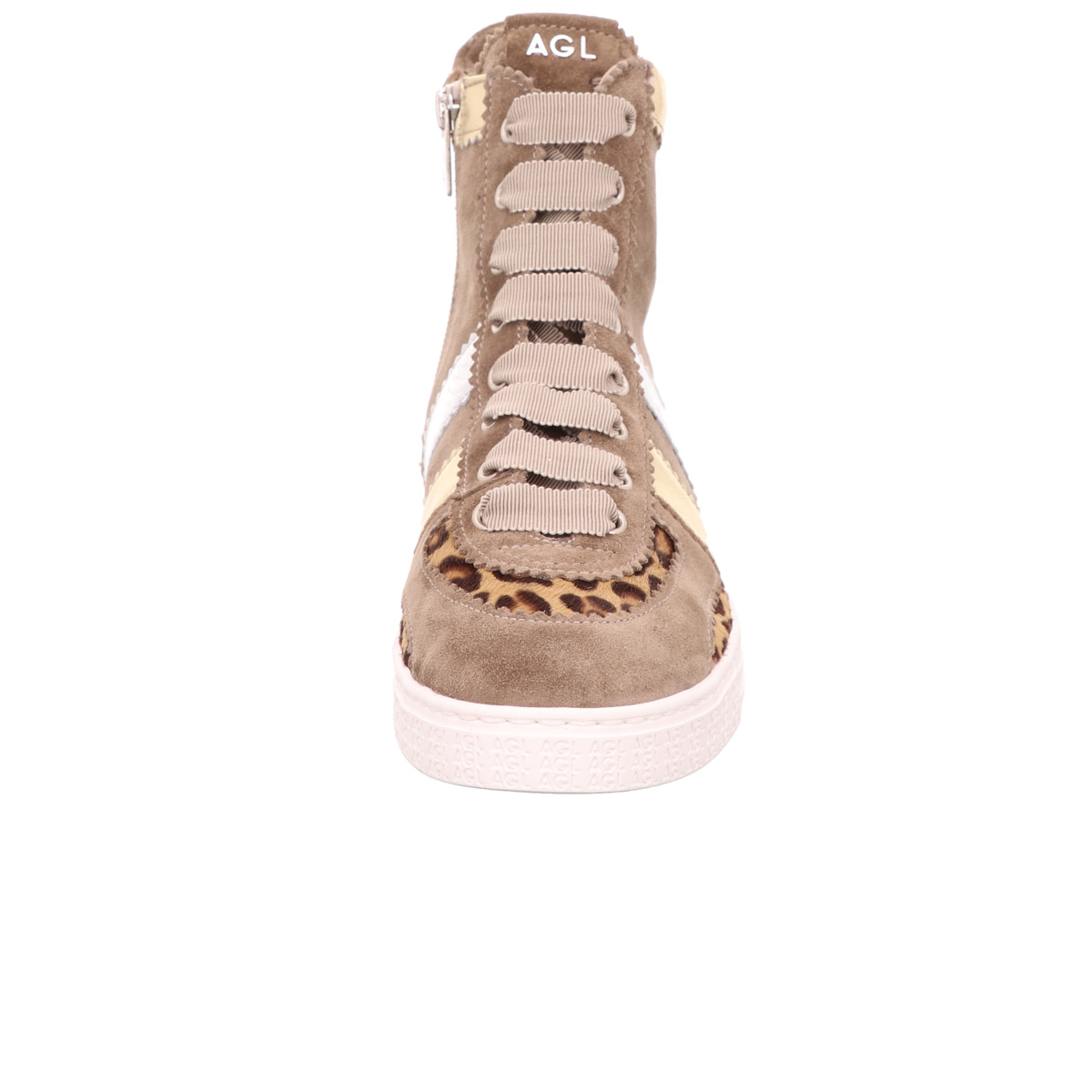 High-Top Sneaker, Leda high, AGL Beige