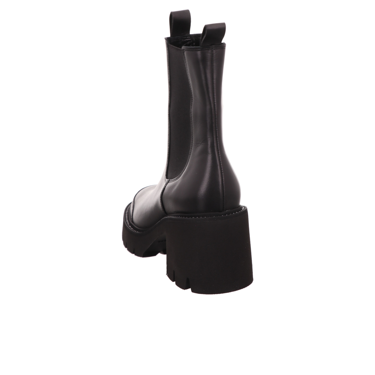 Stiefelette, Glossy, Kennel und Schmenger Schwarz