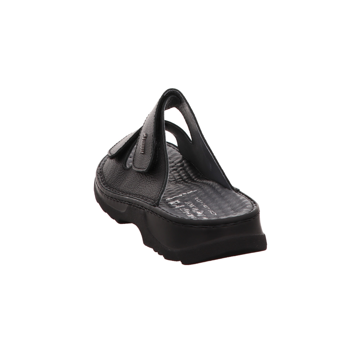 Pantolette, Stuppy Schwarz
