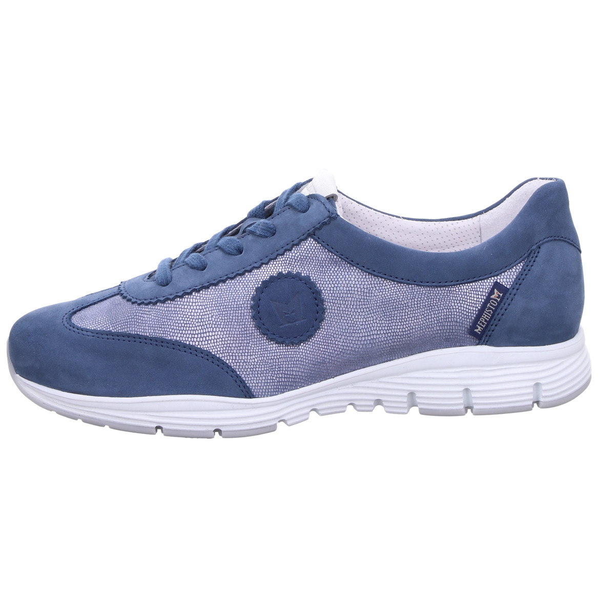 Sneaker, YAEL, Mephisto Blau Kombi