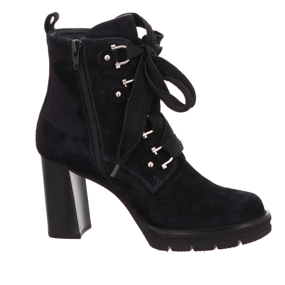 Schnürstiefelette Blau