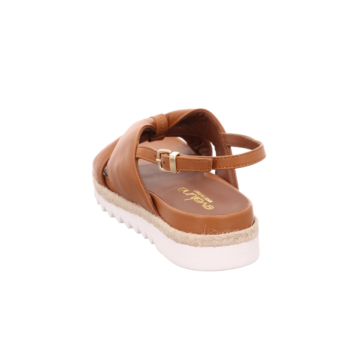 Sandale, Glamur, Evaluna Cognac