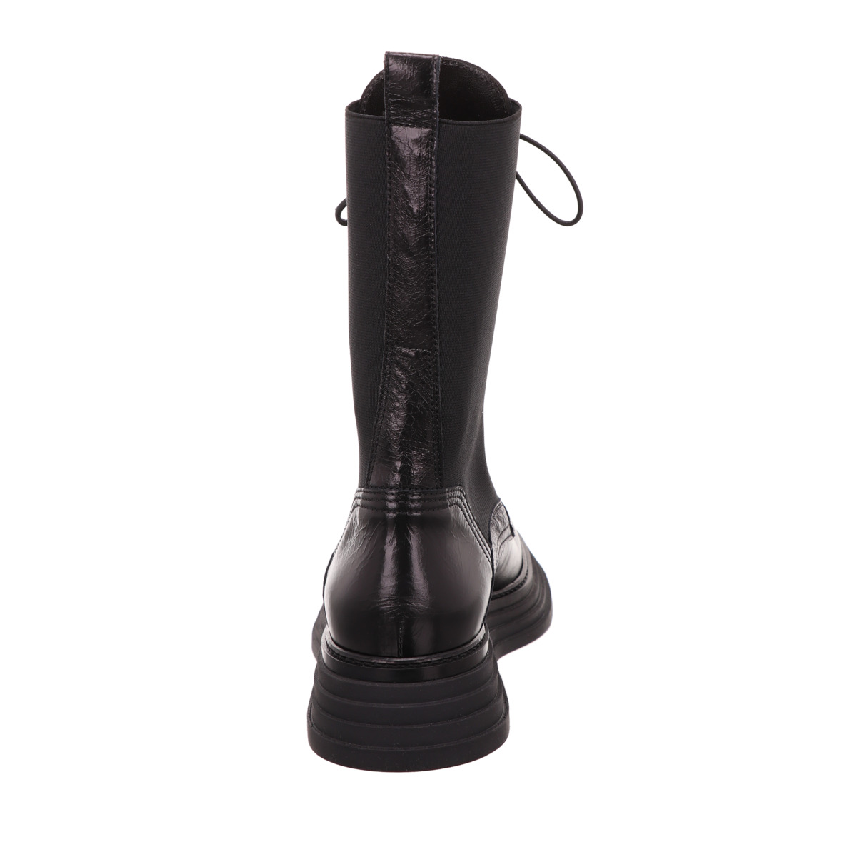 Schnürstiefelette, Laura Bellariva Schwarz