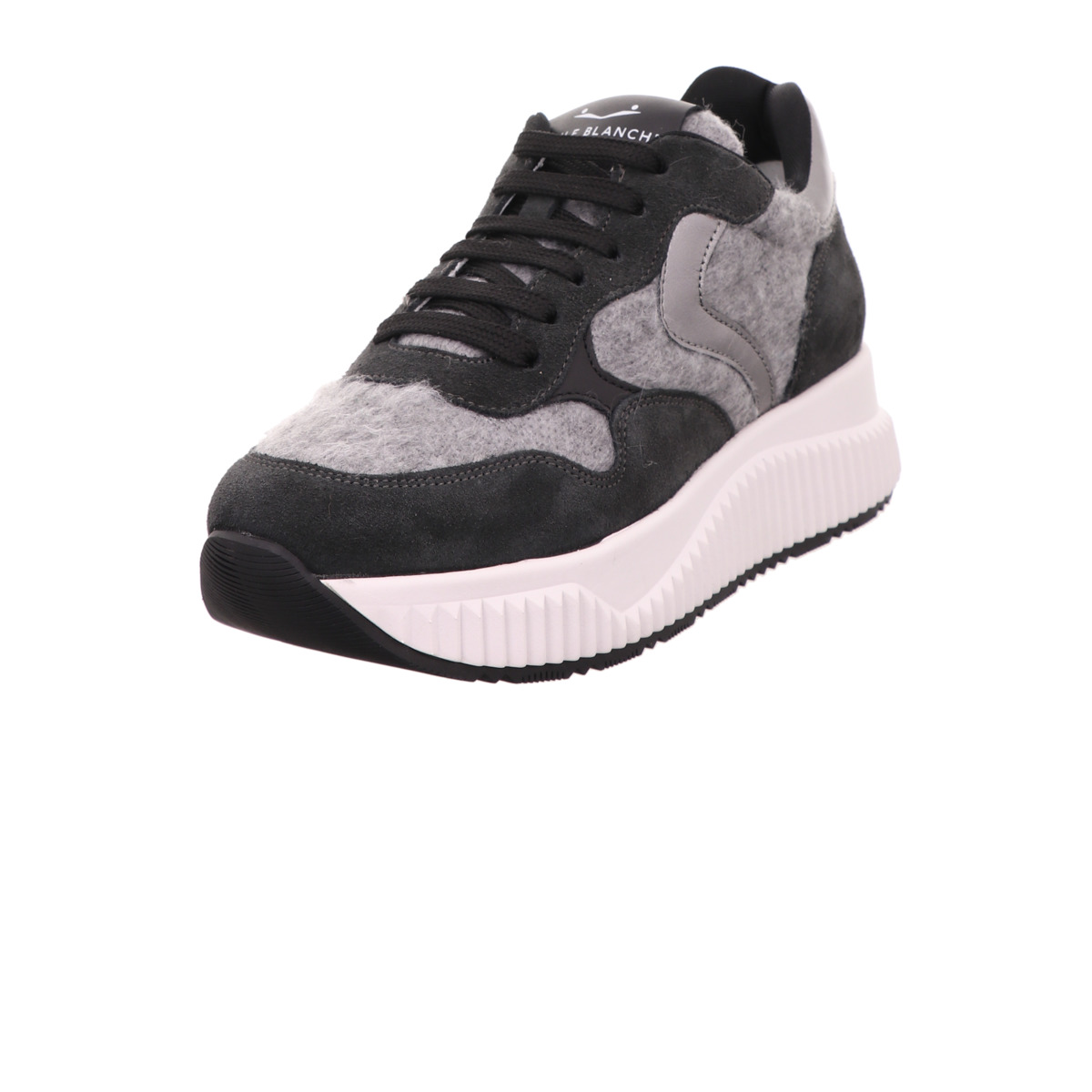 Sneaker, Lana, Voile Blanche Grau Kombi