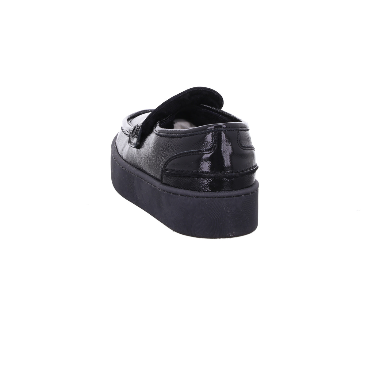 Slipper, ESME FUR, Voile Blanche Schwarz