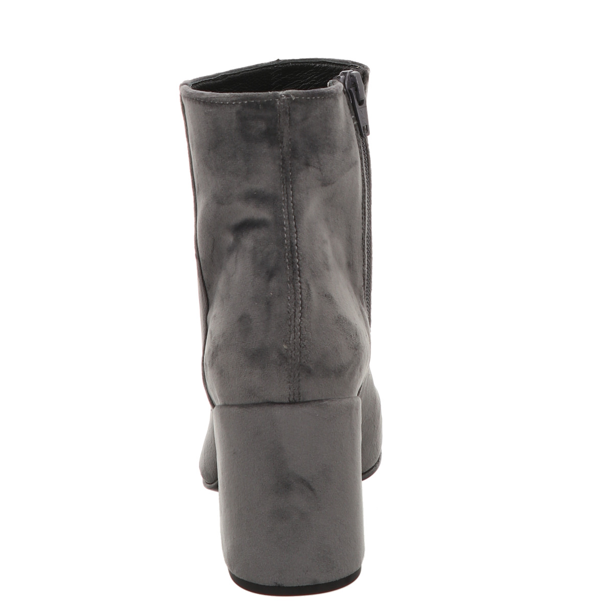 Stiefelette Grau