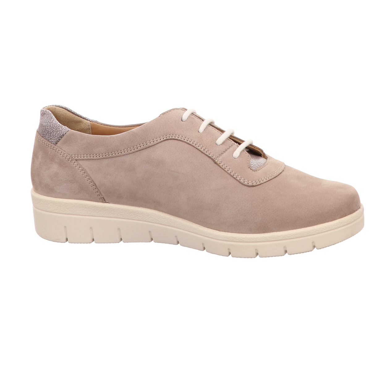 Schnürschuh, Kyra, Solidus Beige