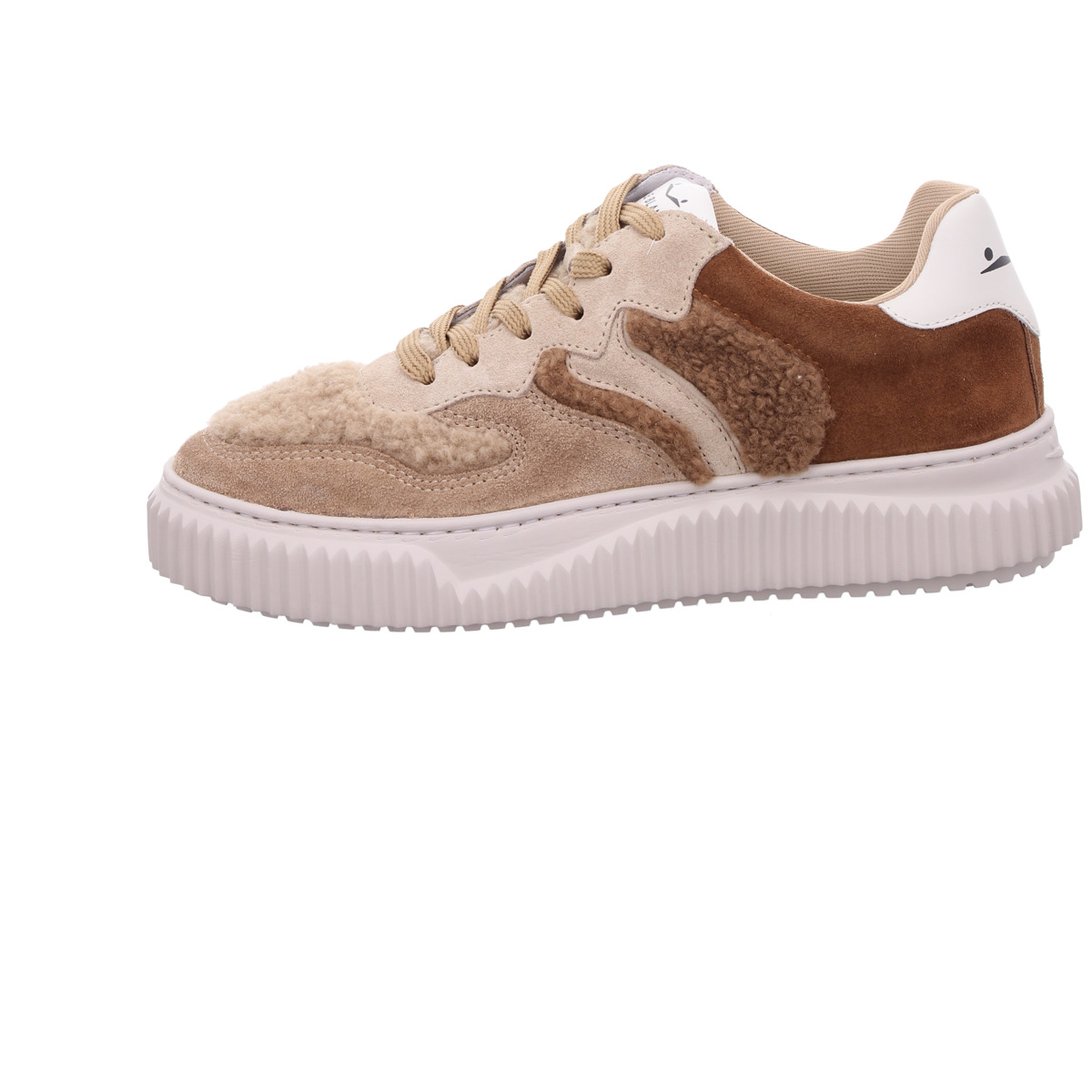 Sneaker, Laura, Voile Blanche Braun Kombi