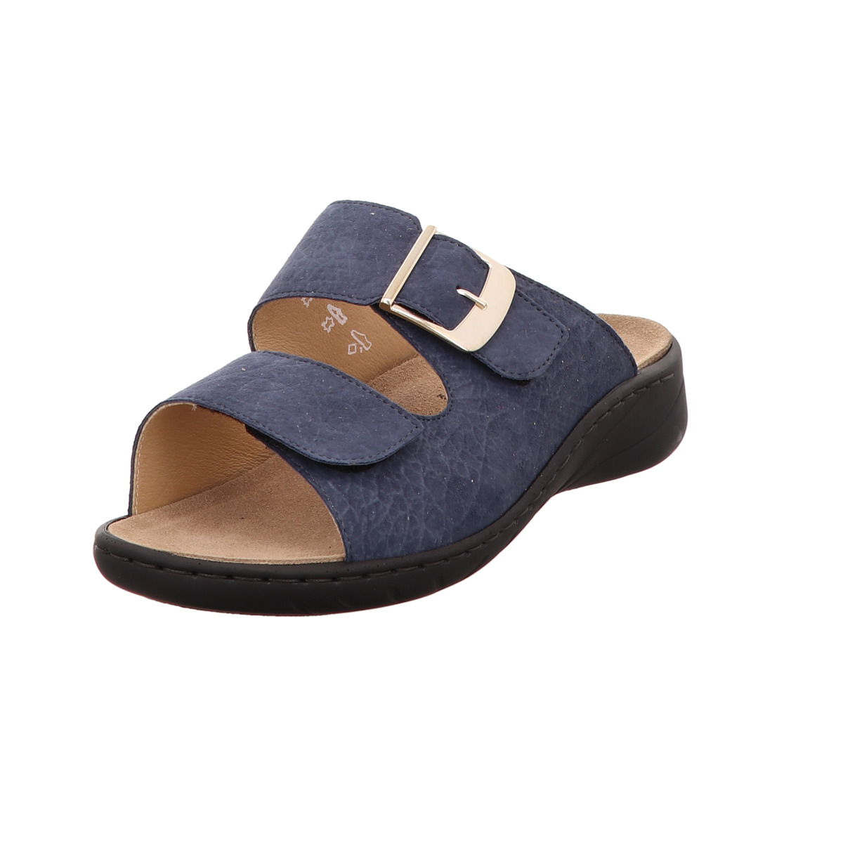 Pantolette, Solidus Blau