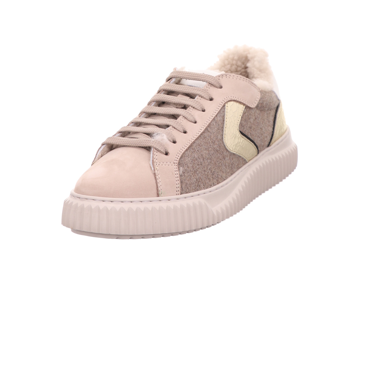 Sneaker, Lipari Fur, Voile Blanche Beige