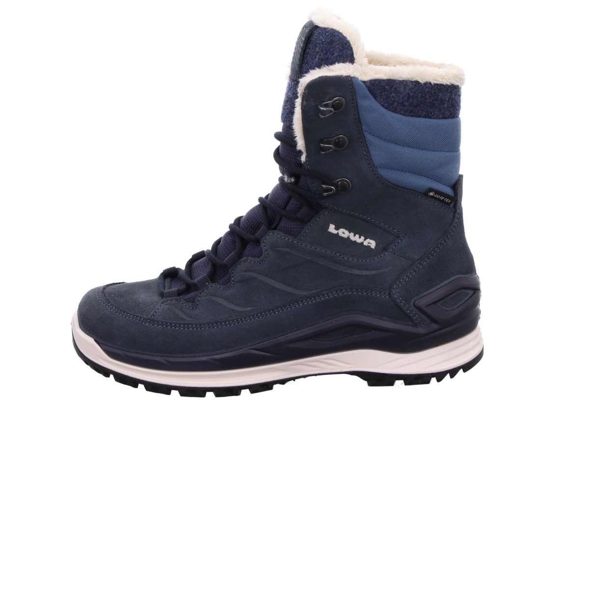 Stiefel, CALCETA EVO GTX, LOWA Blau Kombi