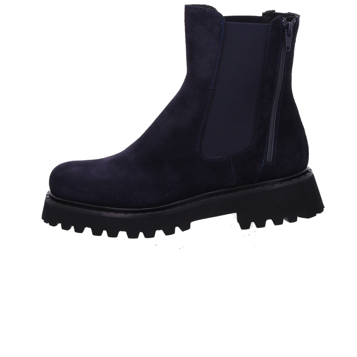 Stiefelette, Caiman Blau