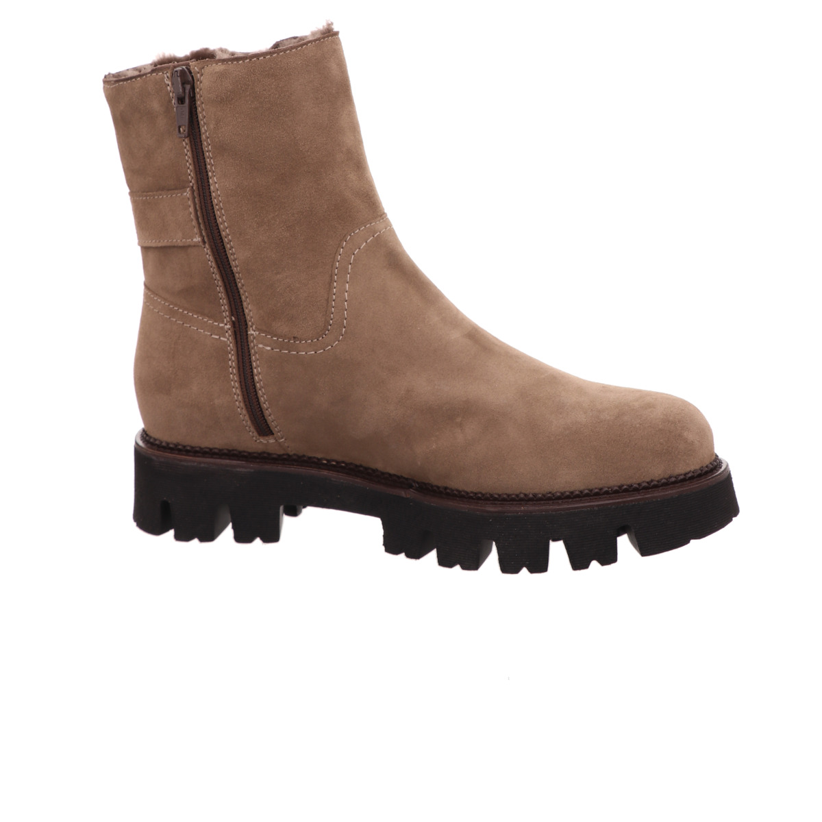 Stiefelette, Caiman Beige