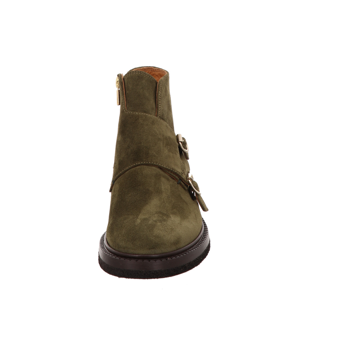 Monk-Stiefelette Oliv