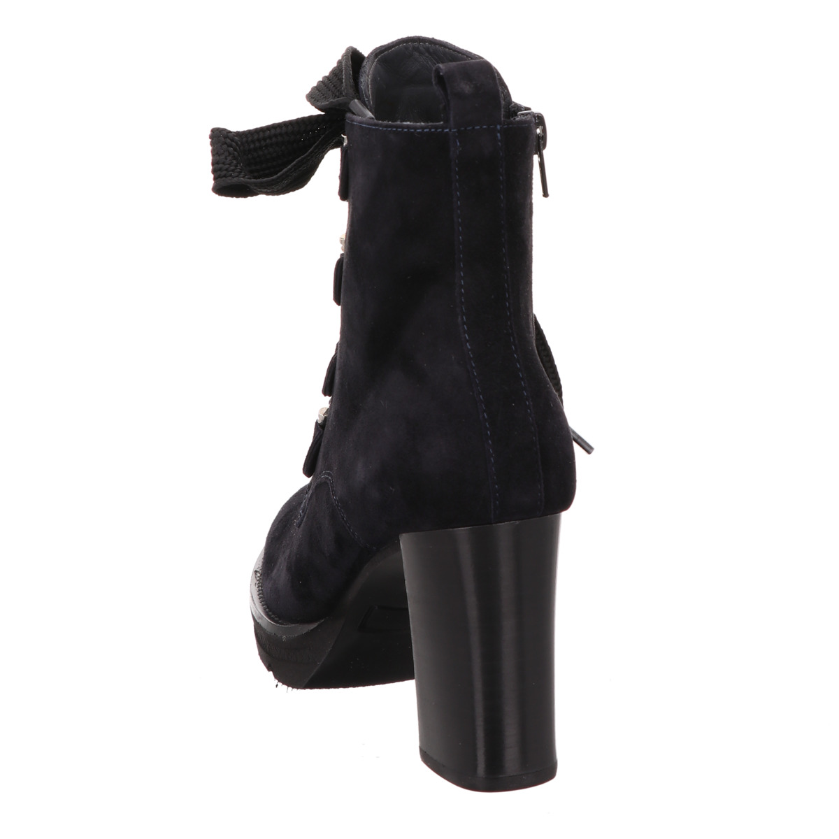 Schnürstiefelette Blau