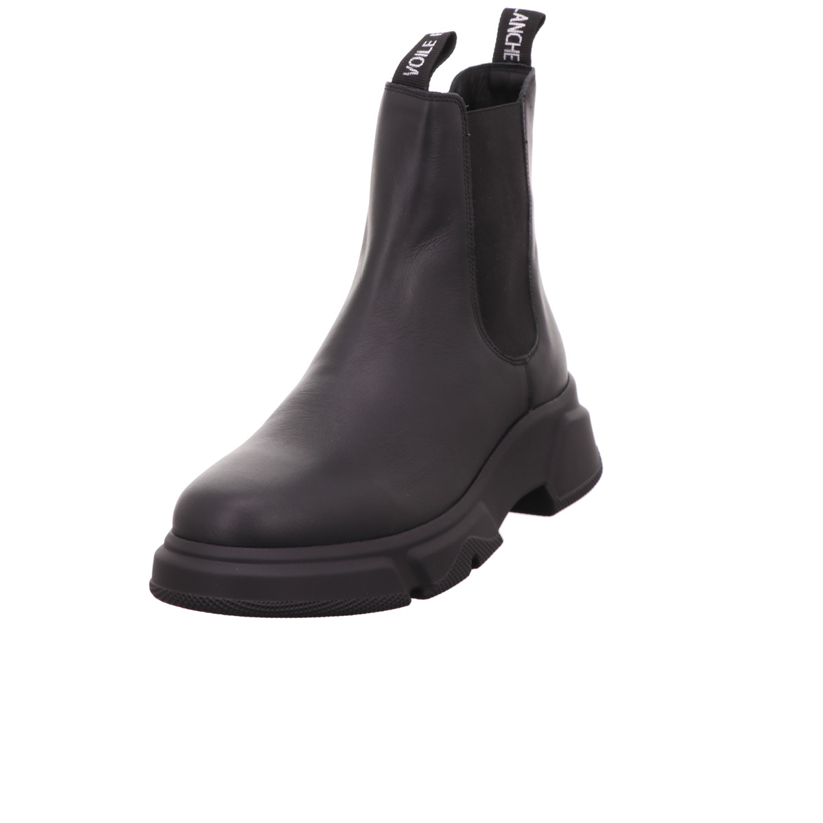 Chelsea Boot, Tanky, Voile Blanche Schwarz