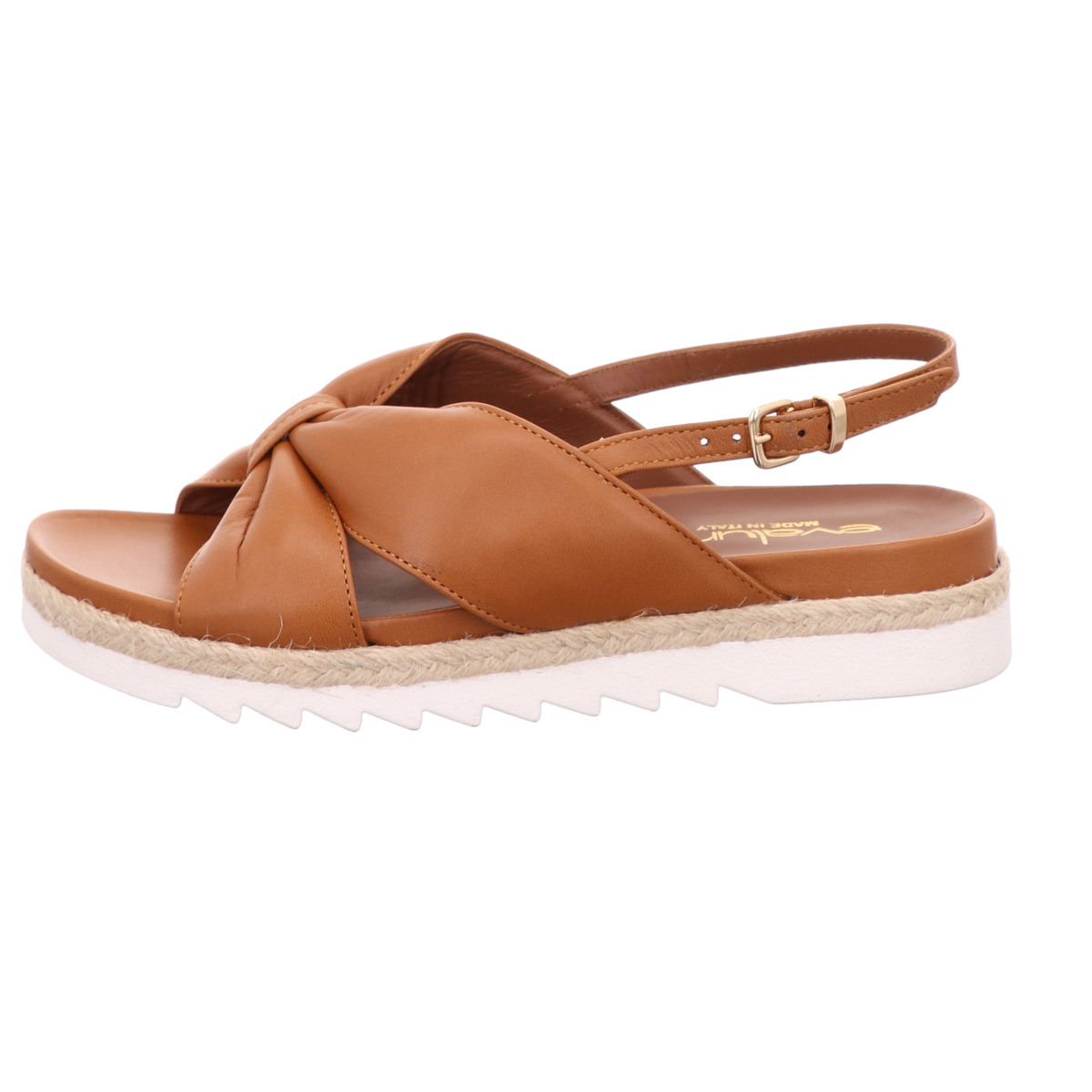 Sandale, Glamur, Evaluna Cognac