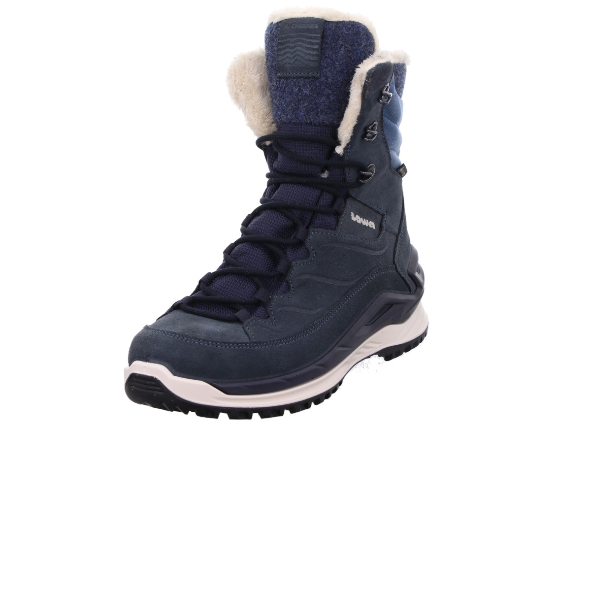 Stiefel, CALCETA EVO GTX, LOWA Blau Kombi