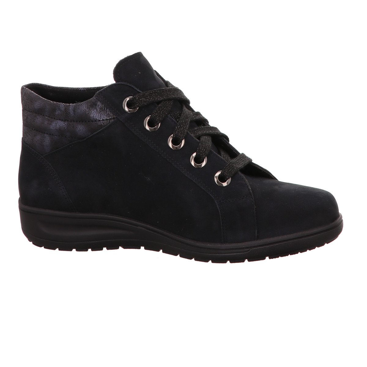 Schnürschuh, Kate, Solidus Blau